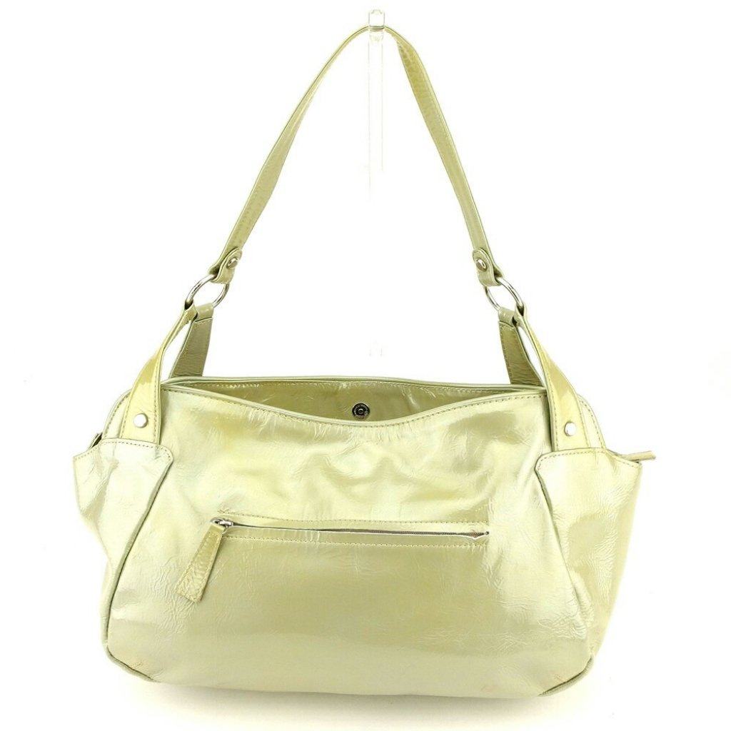 Emanuel Ungaro Shoulder Bag Beige Women Authentic Secondhand